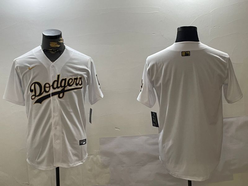 Men Los Angeles Dodgers Blank White Game 2024 Nike MLB Jersey style 12058->women mlb jersey->Women Jersey